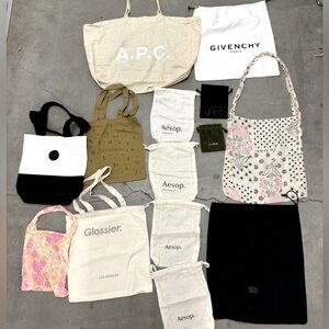 Lot of Designer Bags and Dust Bags